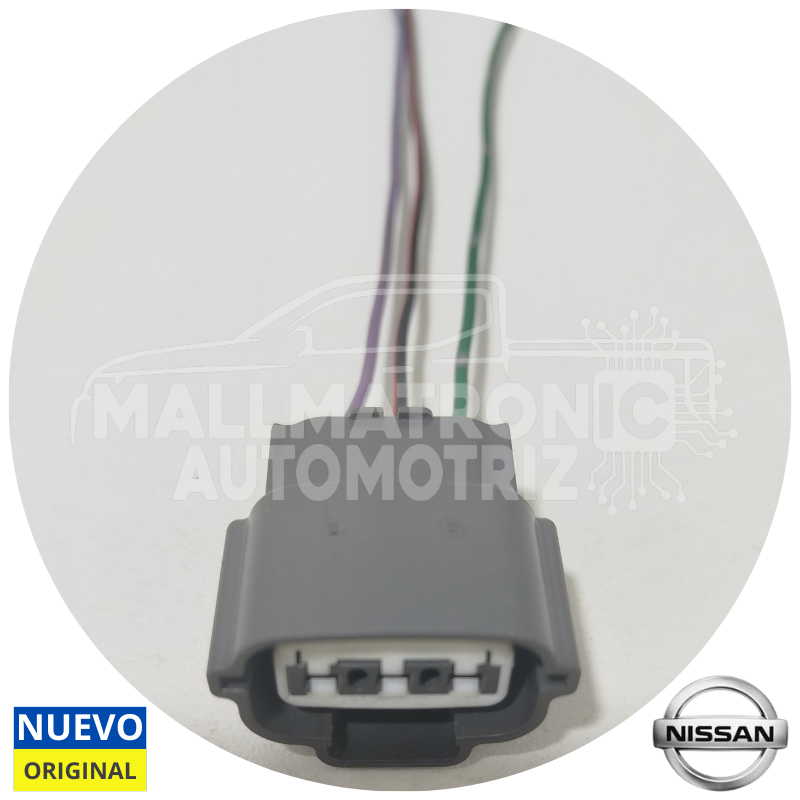 CONECTOR NISSAN PATROL 3 CABLES PARA SENSOR TPS MOTOR ZD30 - Imagen 2