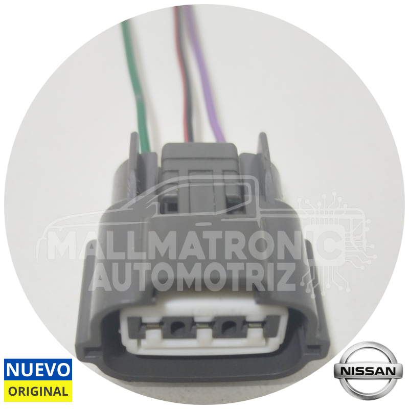 CONECTOR NISSAN PATROL 3 CABLES PARA SENSOR TPS MOTOR ZD30 - Imagen 4