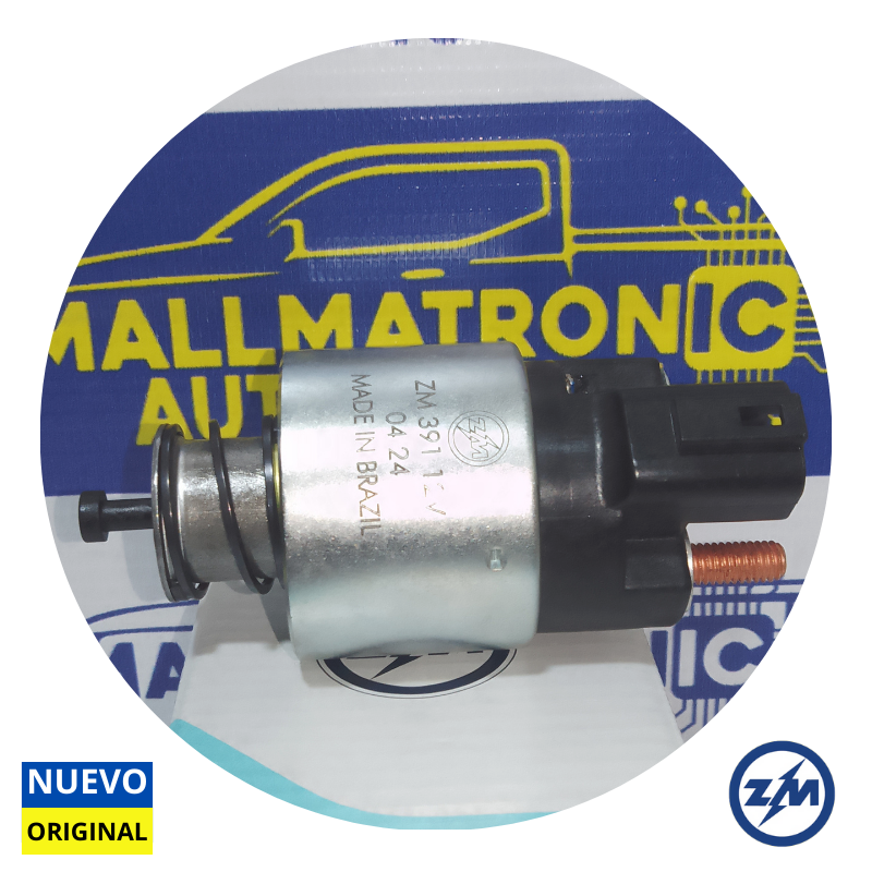 SOLENOIDE ZM-391 HYUNDAI I20 12V BRASILEÑO - Imagen 3