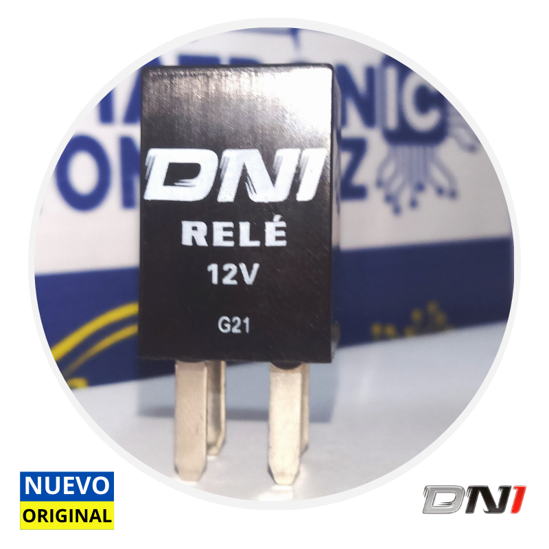 MINI RELAY AUXILIAR 4 PATAS AGUJA 12V DNI - 8124 - Imagen 6