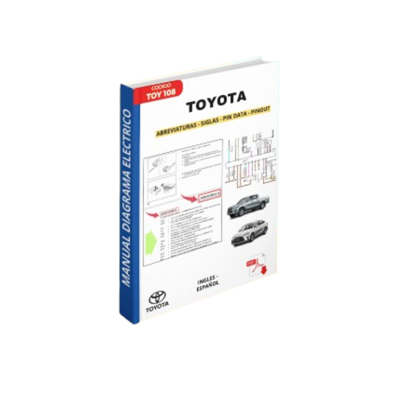 Manual de Abreviaturas Toyota Código. TOY108 - Imagen 2
